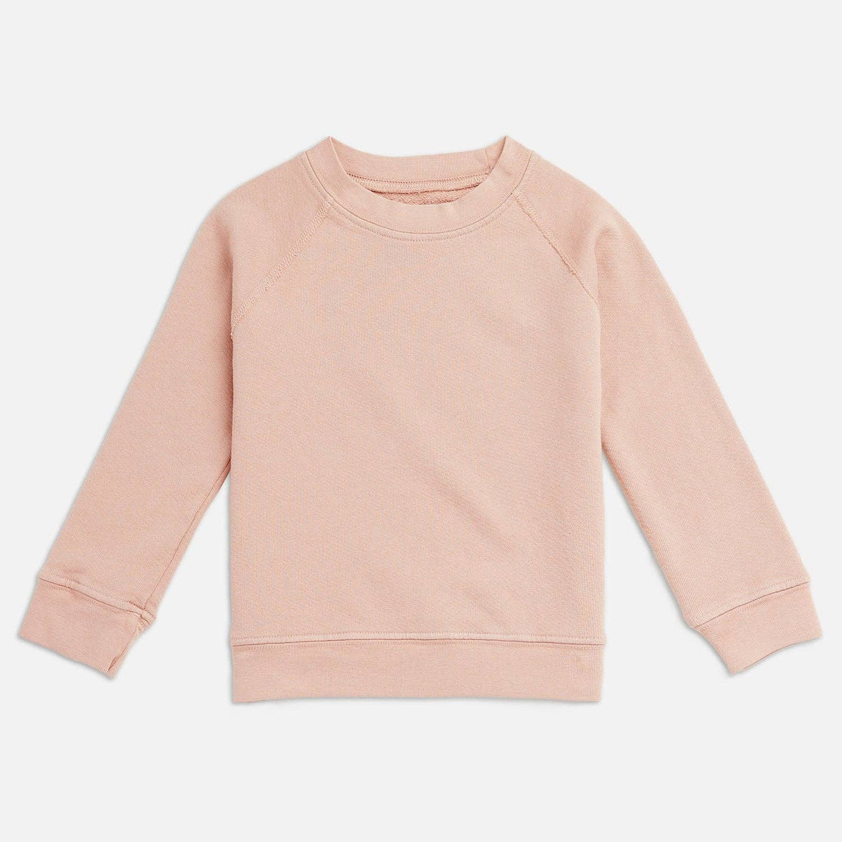 MATE the Label Organic Terry Raglan Sweatshirt in Cherry shops S